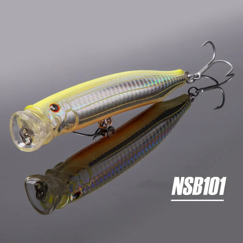 Leurre Popper Topwater Noeby — Bar Thon Mer & Eau Douce