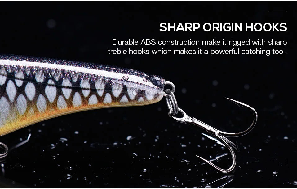 Leurre Jerkbait VIB Coulant TREHOOK 21g 9cm — Brochet Bar Sandre