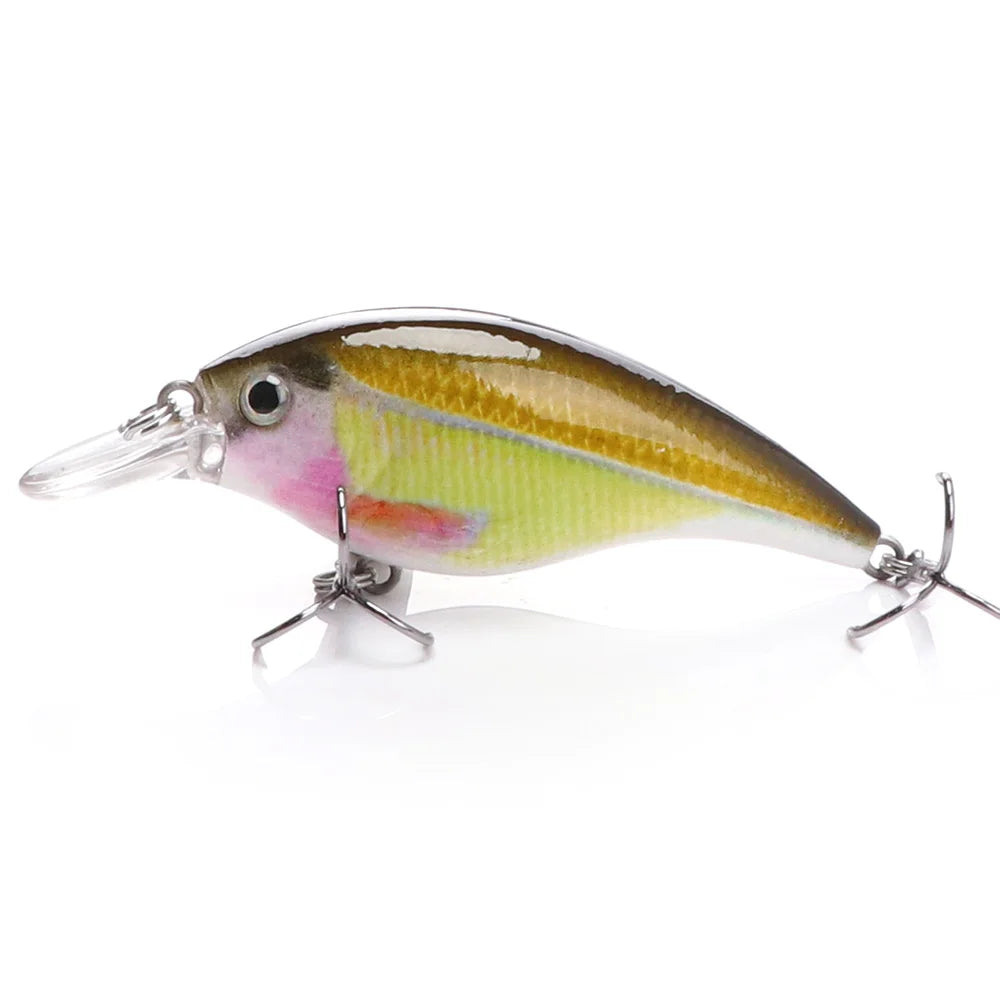 Leurre Rigide Wobbler TREHOOK | Crankbait Bar & Truite — 60mm/70mm