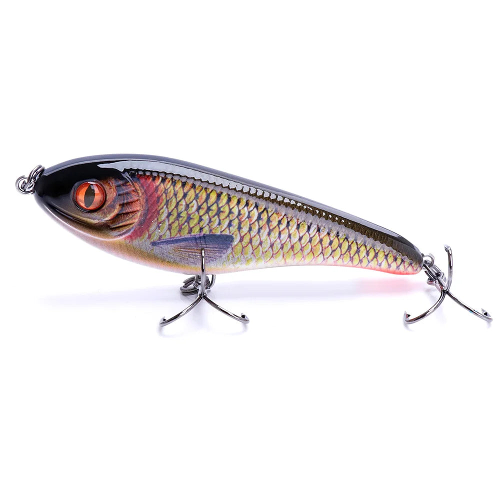 Leurre Jerkbait VIB Coulant TREHOOK 21g 9cm — Brochet Bar Sandre