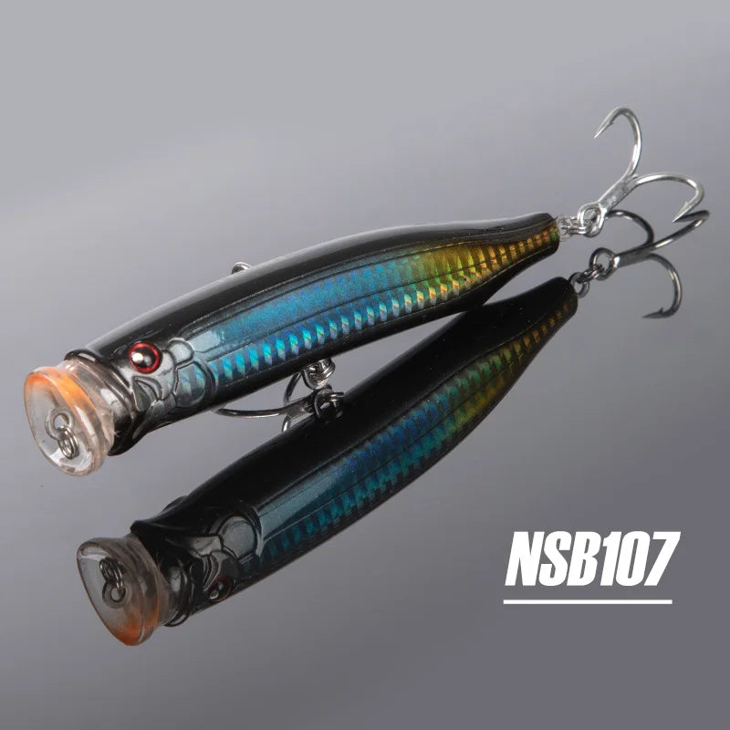 Leurre Popper Topwater Noeby — Bar Thon Mer & Eau Douce