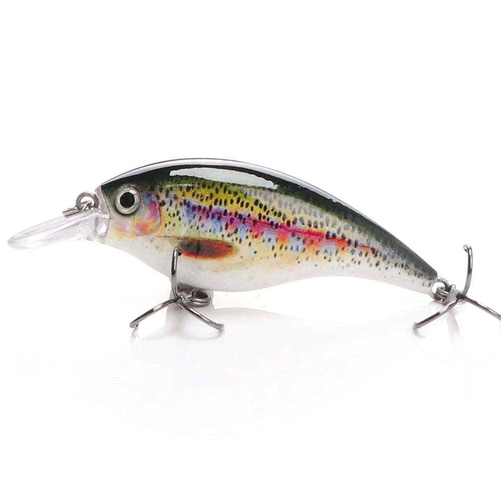Leurre Rigide Wobbler TREHOOK | Crankbait Bar & Truite — 60mm/70mm