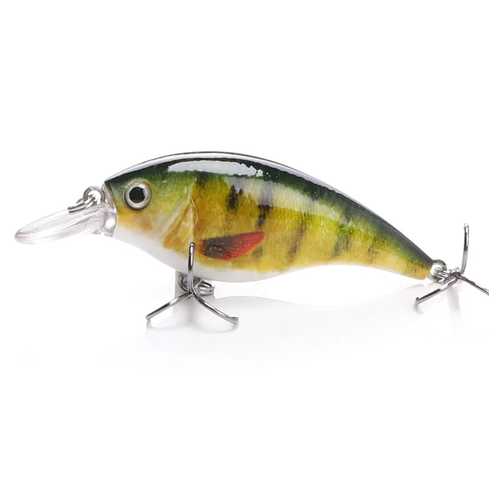Leurre Rigide Wobbler TREHOOK | Crankbait Bar & Truite — 60mm/70mm