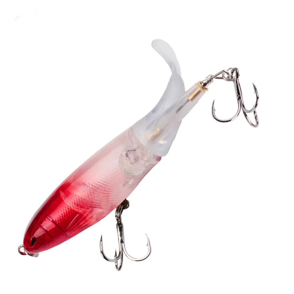Leurre Topwater Queue Rotative — Brochet Perche Sandre