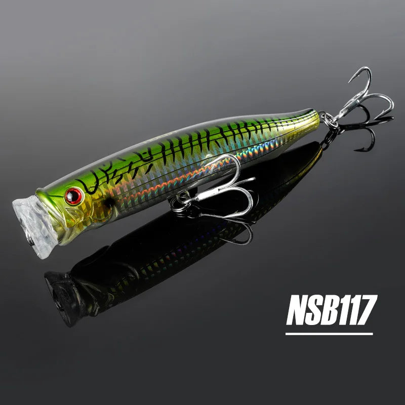 Leurre Popper Topwater Noeby — Bar Thon Mer & Eau Douce