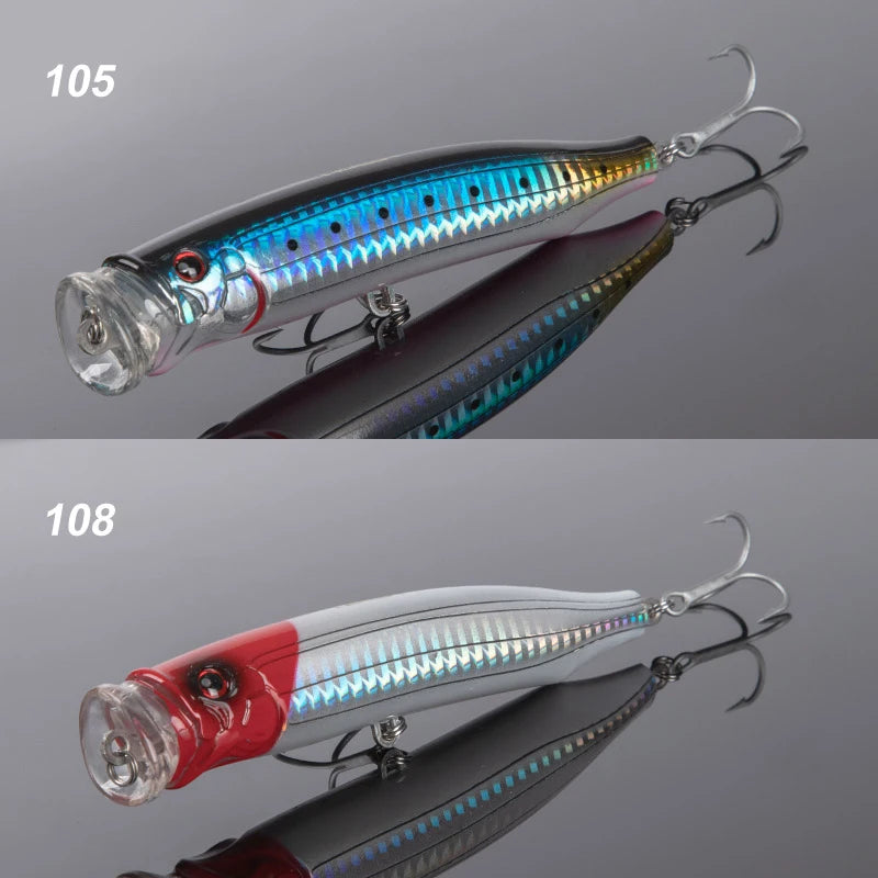 Leurre Popper Topwater Noeby — Bar Thon Mer & Eau Douce