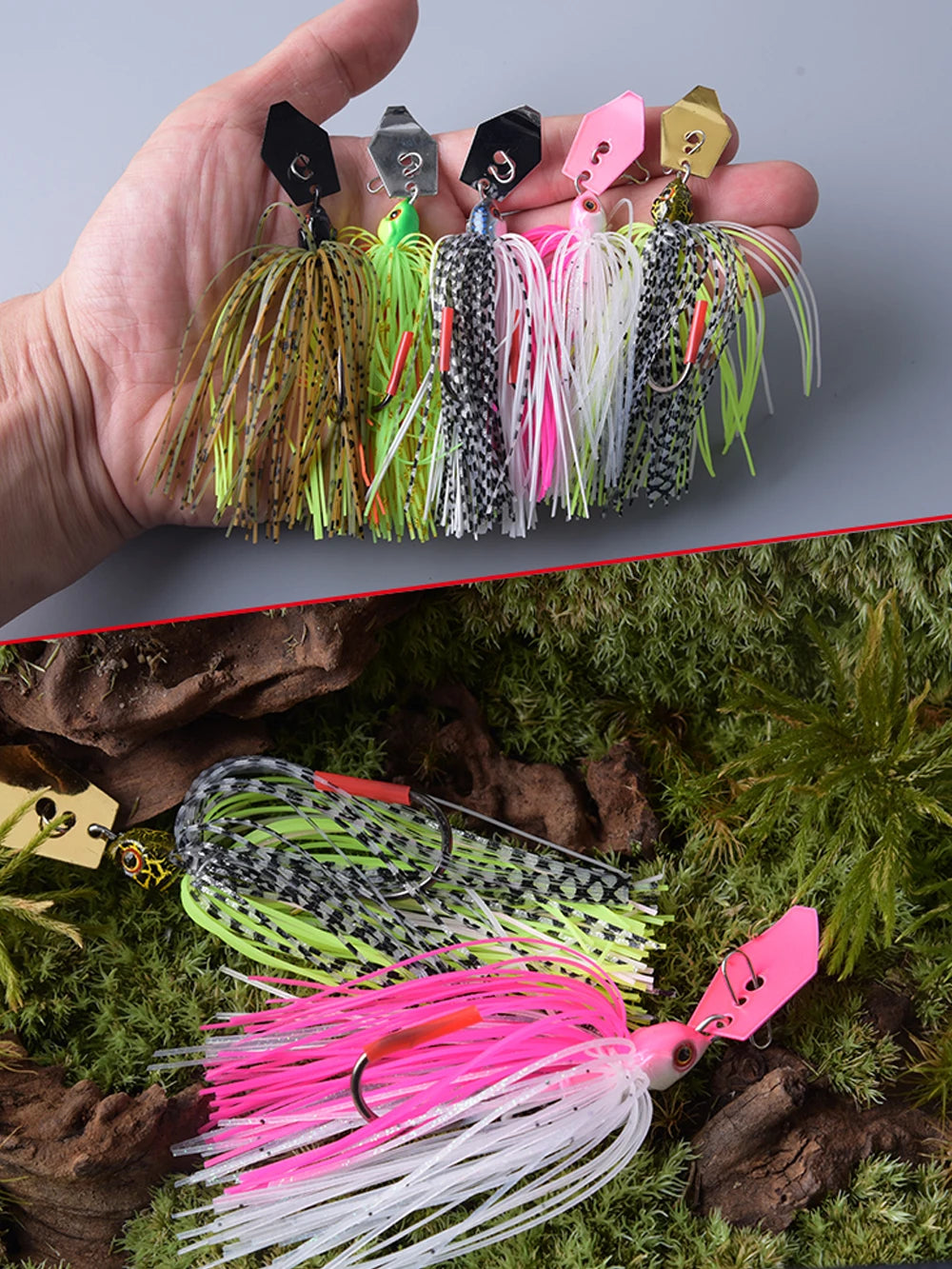 Chatterbait Spinnerbait — Brochet Perche Sandre 7g/9g/12g/14g/21g