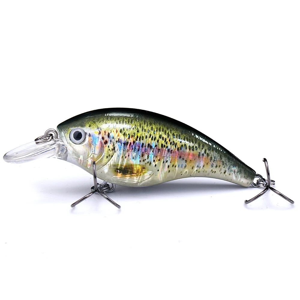Leurre Rigide Wobbler TREHOOK | Crankbait Bar & Truite — 60mm/70mm