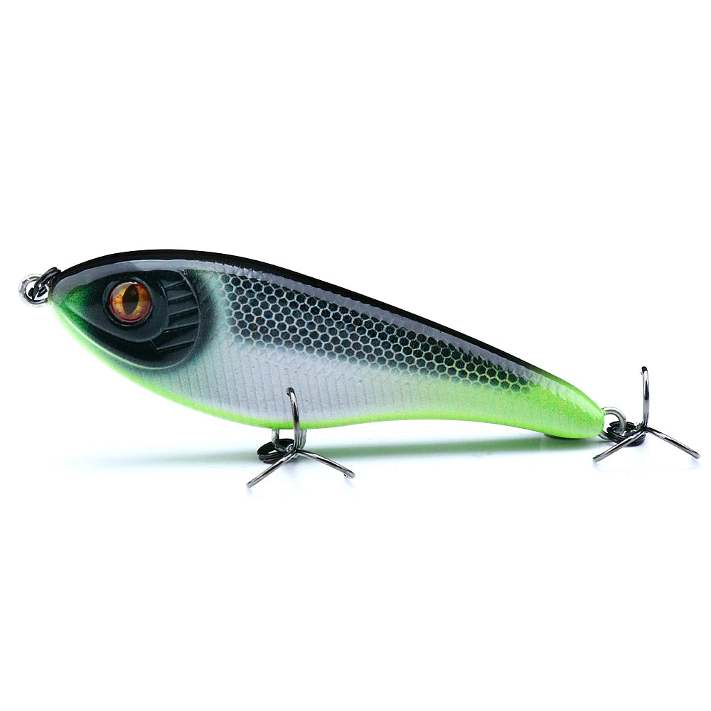Leurre Jerkbait VIB Coulant TREHOOK 21g 9cm — Brochet Bar Sandre