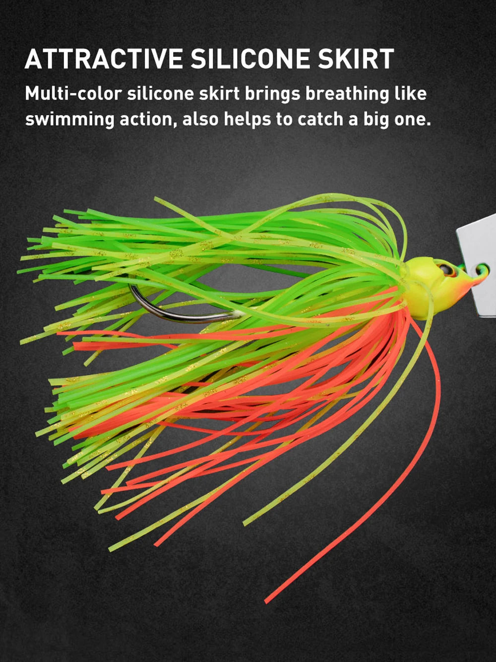 Chatterbait Spinnerbait — Brochet Perche Sandre 7g/9g/12g/14g/21g
