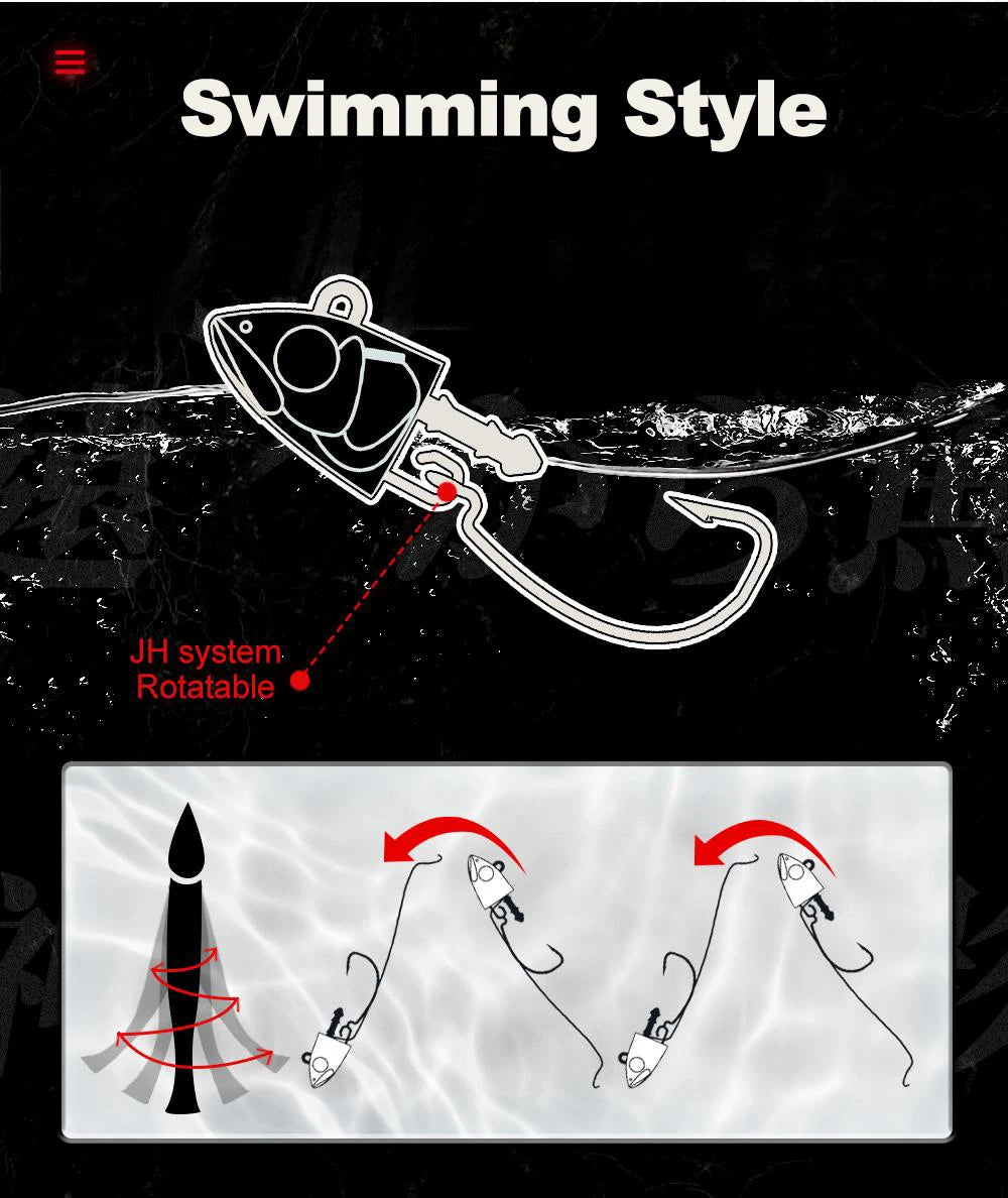 Hunthouse Barre T. Minnow 7g/12g/25g/40g/60g/90g/120g Easy Shiner Soft Fishing Lure Jig Bait Bass Pike Fishing Leurre Souple