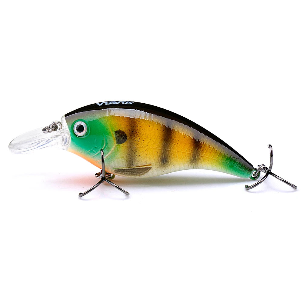 Leurre Rigide Wobbler TREHOOK | Crankbait Bar & Truite — 60mm/70mm