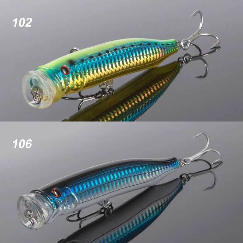 Leurre Popper Topwater Noeby — Bar Thon Mer & Eau Douce