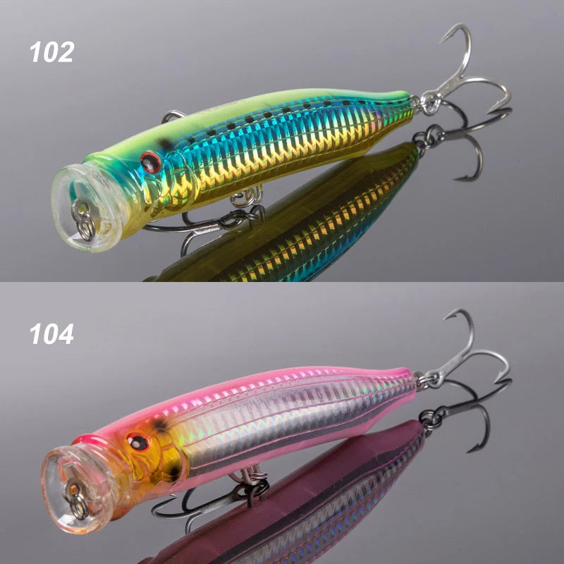 Leurre Popper Topwater Noeby — Bar Thon Mer & Eau Douce